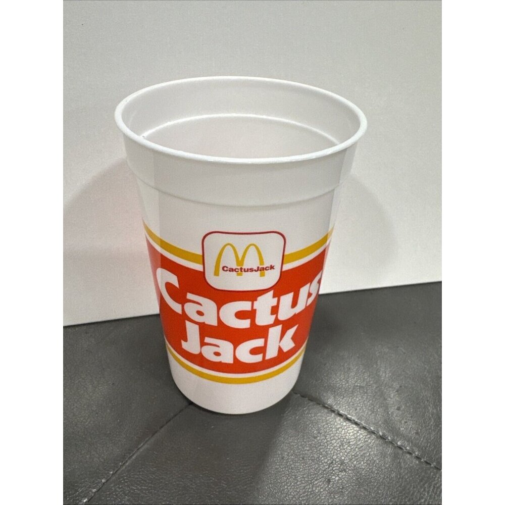 Travis Scott McDonald’s Cactus Jack Plastic Cup New J36